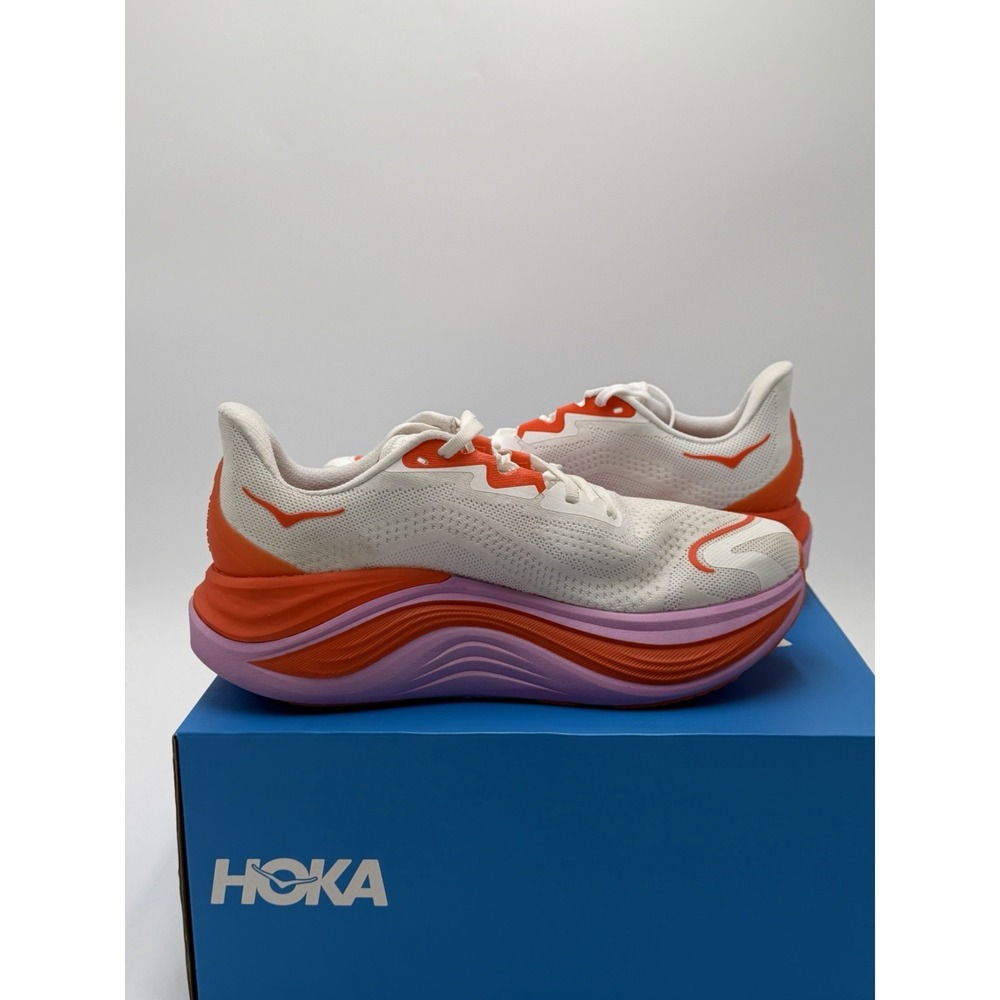 HOKA Womens Skyward X Size 7.5 Mesh Running Shoes 1147812 / FLP - Picture 8 of 12